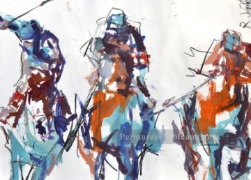  courses Art - yxr007eD impressionnisme sport courses de chevaux